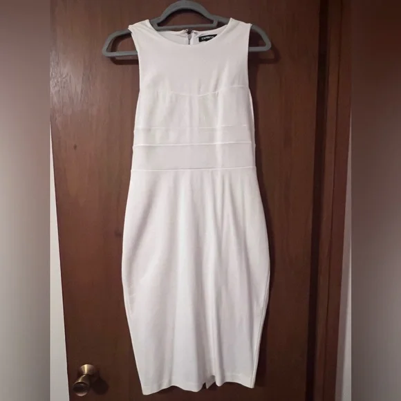 express clothing white dresses XiRENA Lennox Dress in White main image 1